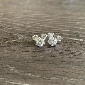 Sterling Silver Mickey Mouse Earrings